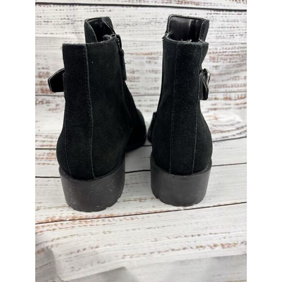 Cole Haan Boots Womens 7 B Grand OS Putnam Ankle Booties D42388 Black Waterproof - Picture 5 of 13